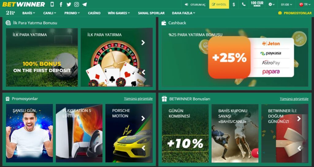 Betwinner Bonus
